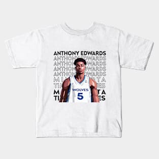 Anthony Edwards Minnesota Kids T-Shirt